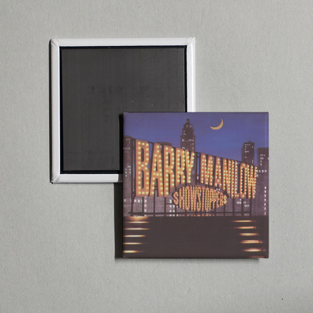 Barry Manilow - Showstoppers Album Cover Fridge Magnet