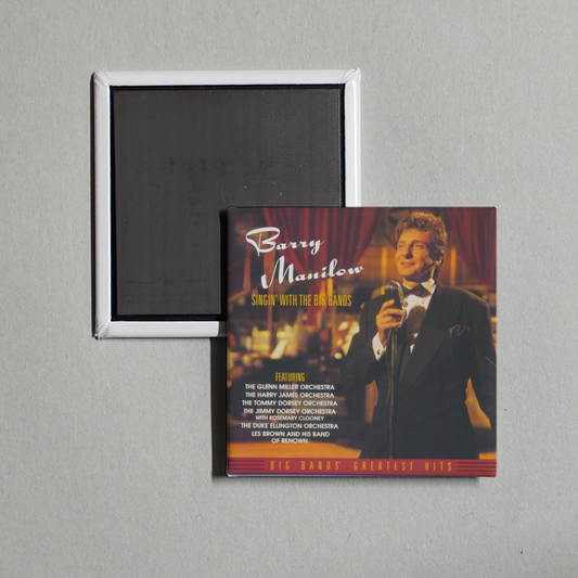 Barry Manilow - Singin' With The Big Bands Album Cover Fridge Magnet