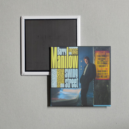 Barry Manilow - Swing Street Album Cover Fridge Magnet