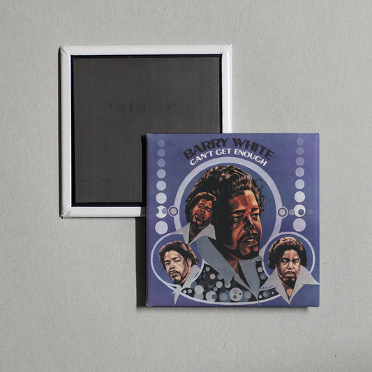 Barry White - Can't Get Enough Album Cover Fridge Magnet
