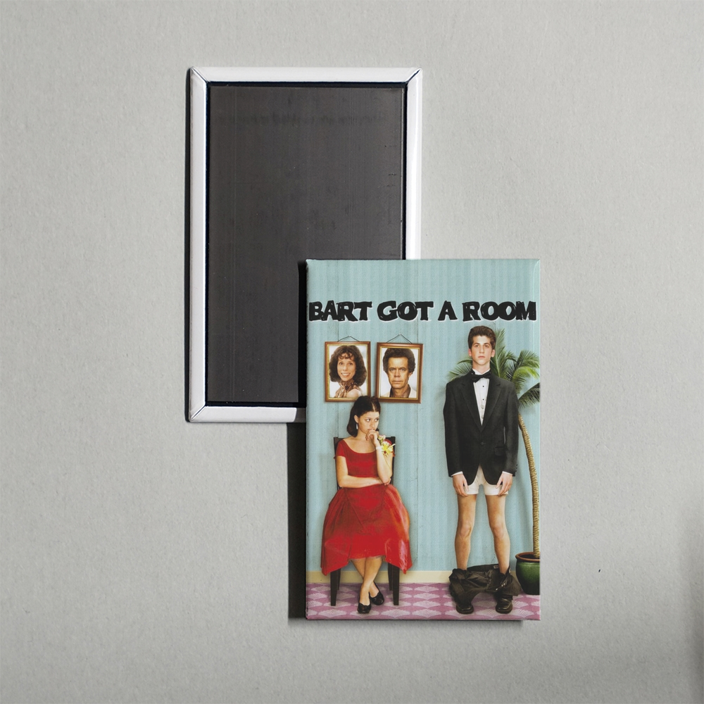 Bart Got a Room Mini Movie Fridge Magnet