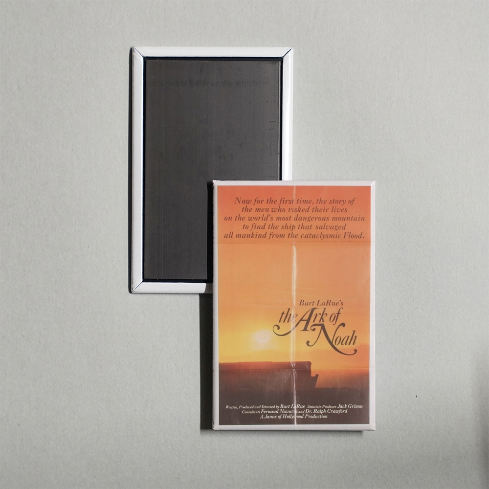 Bart LaRue's The Ark of Noah Mini Movie Fridge Magnet