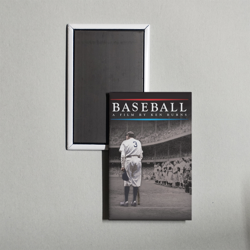 Baseball TV Show Fridge Magnet