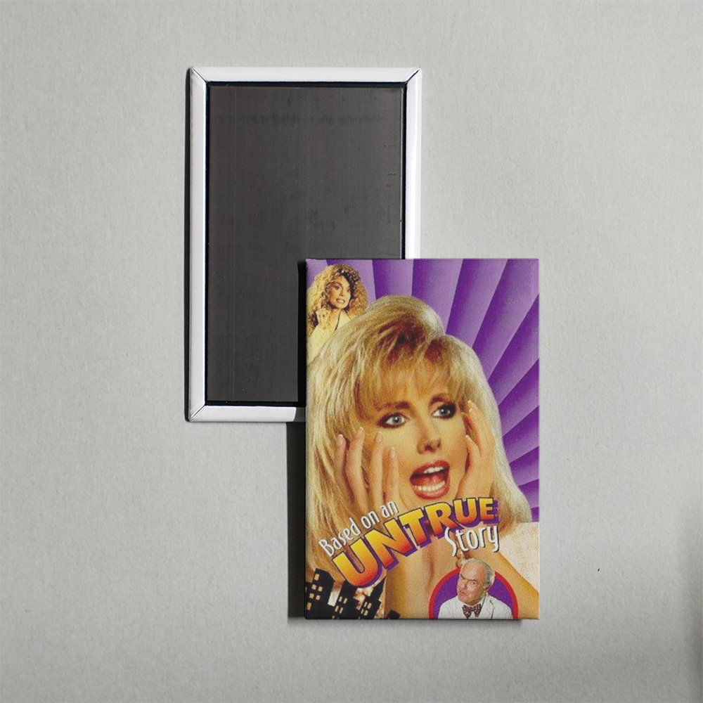 Based on an Untrue Story Mini Movie Fridge Magnet