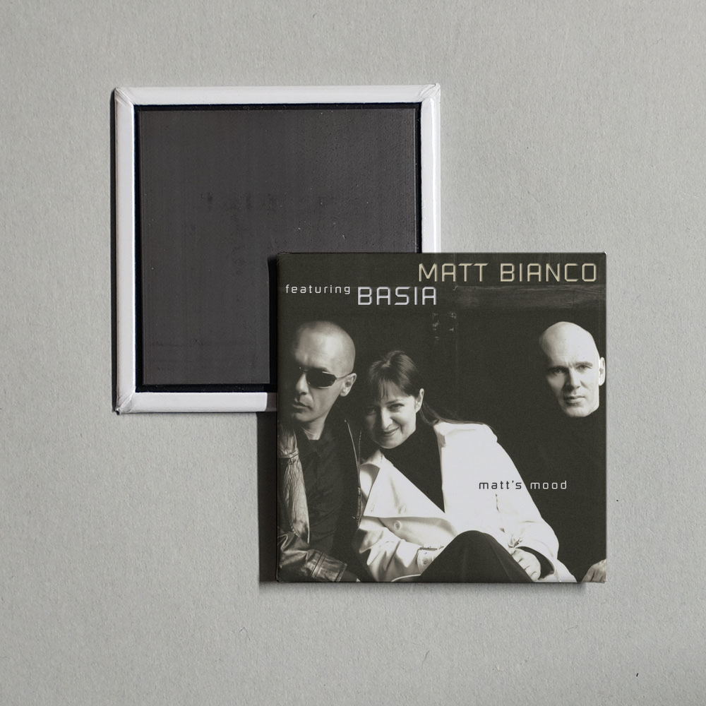 Basia Trzetrzelewska - Matt's Mood Album Cover Fridge Magnet