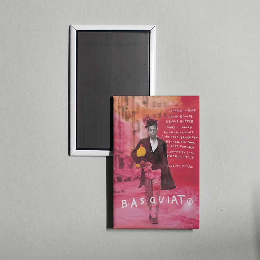 Basquiat Mini Movie Fridge Magnet