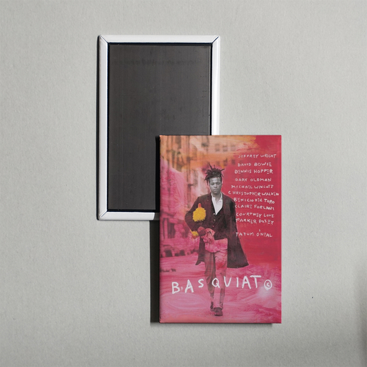 Basquiat Mini Movie Fridge Magnet