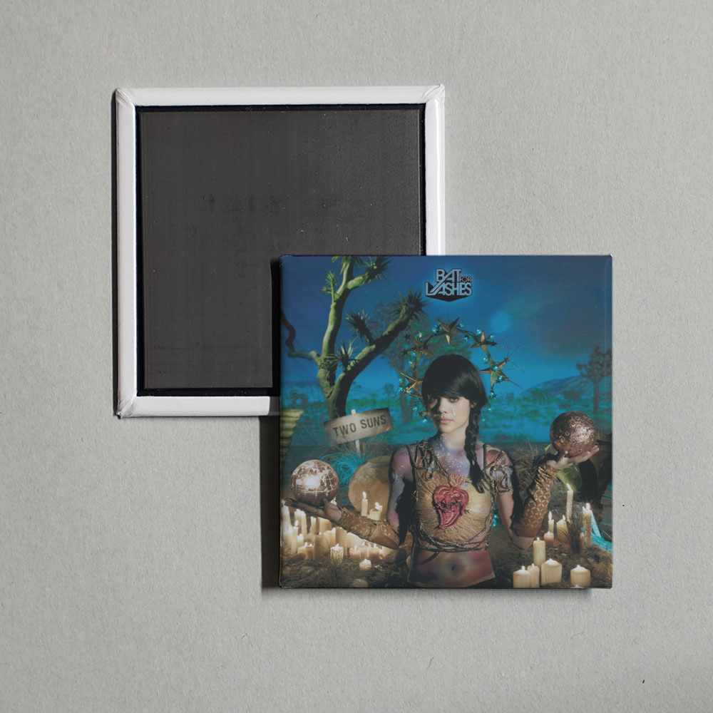 Bat For Lashes - Two Suns Album Cover Fridge Magnet