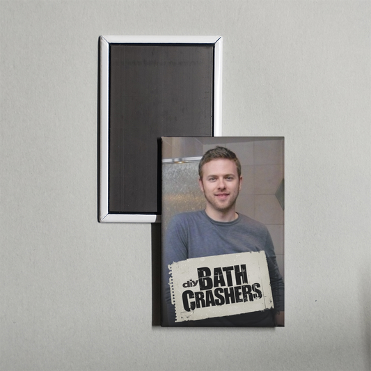Bath Crashers TV Show Fridge Magnet