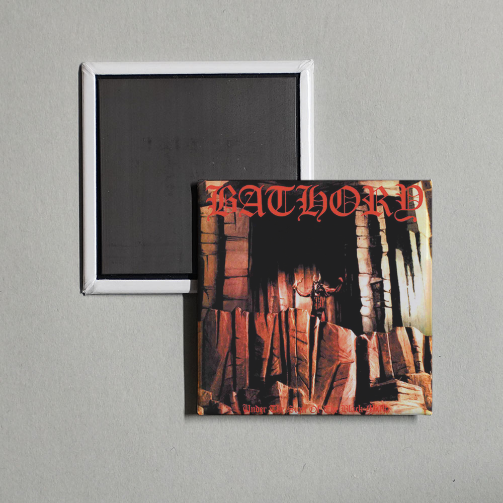 Bathory - Under the Sign of the Black Mark Album Cover Fridge Magnet