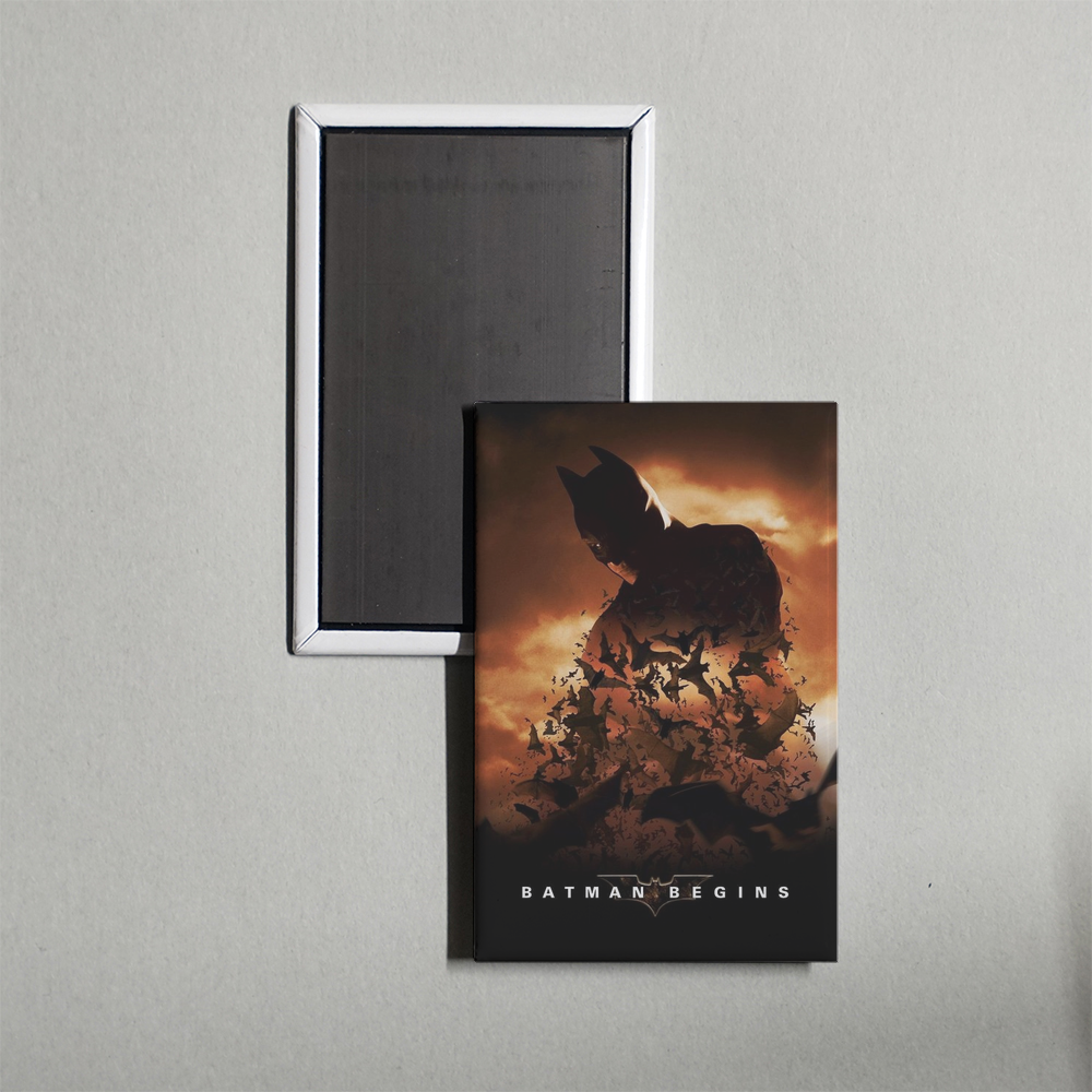 Batman Begins Mini Movie Fridge Magnet