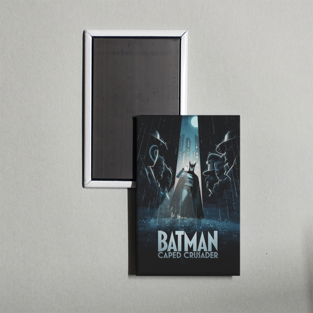 Batman Caped Crusader TV Show Fridge Magnet