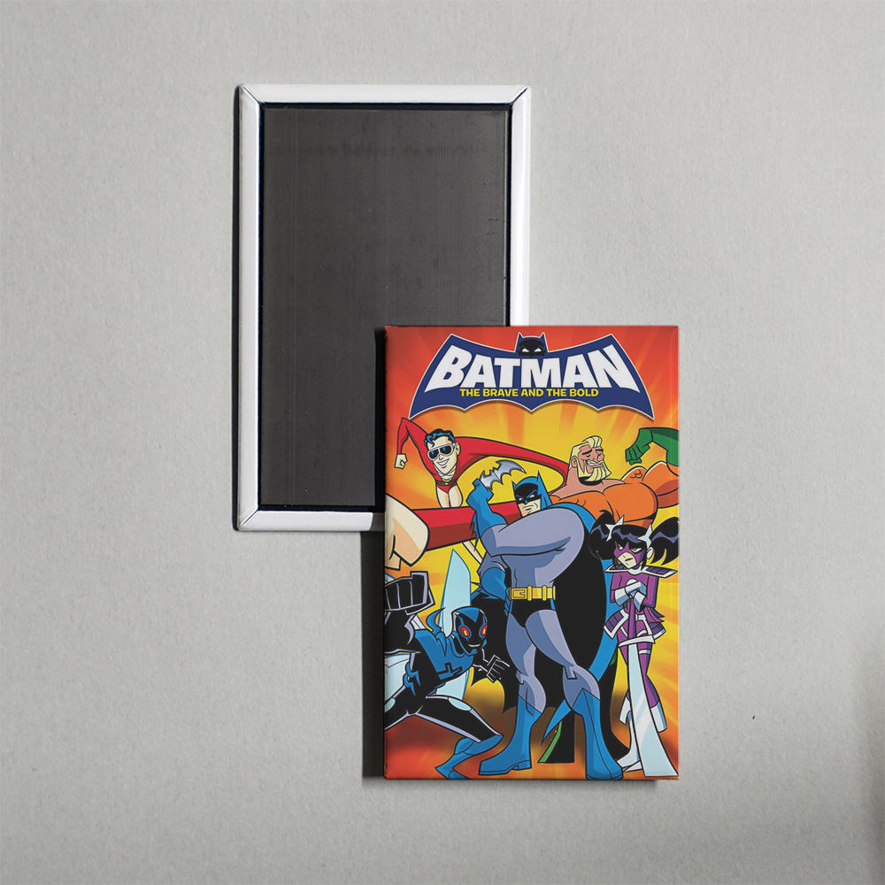 Batman The Brave and the Bold TV Show Fridge Magnet