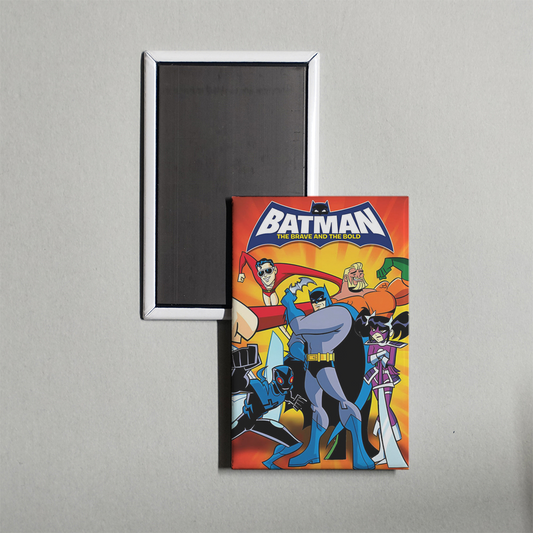 Batman The Brave and the Bold TV Show Fridge Magnet