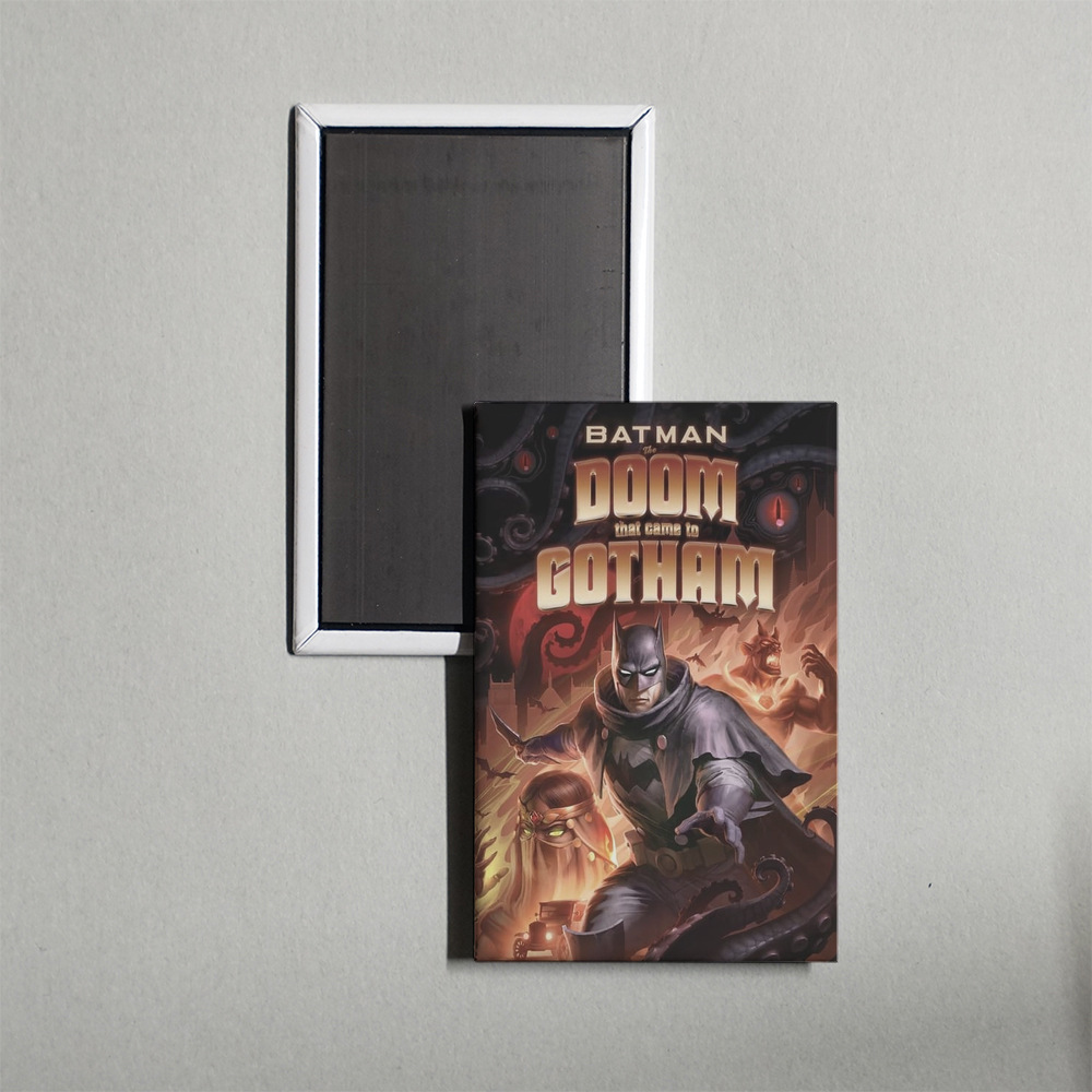 Batman The Doom That Came to Gotham Mini Movie Fridge Magnet