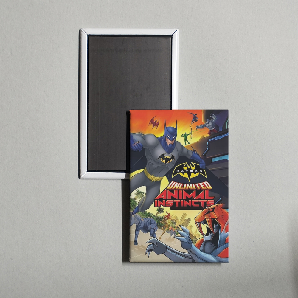 Batman Unlimited Animal Instincts Mini Movie Fridge Magnet