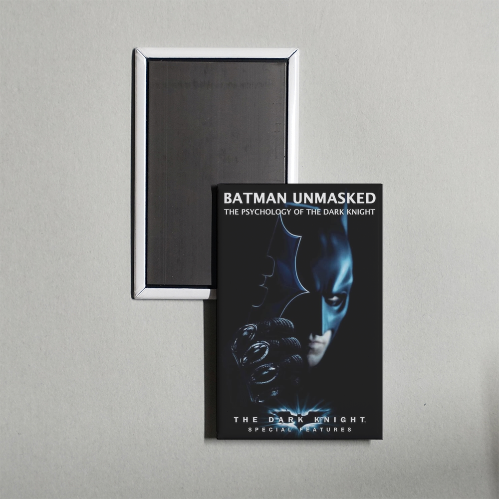 Batman Unmasked The Psychology of The Dark Knight Mini Movie Fridge Magnet