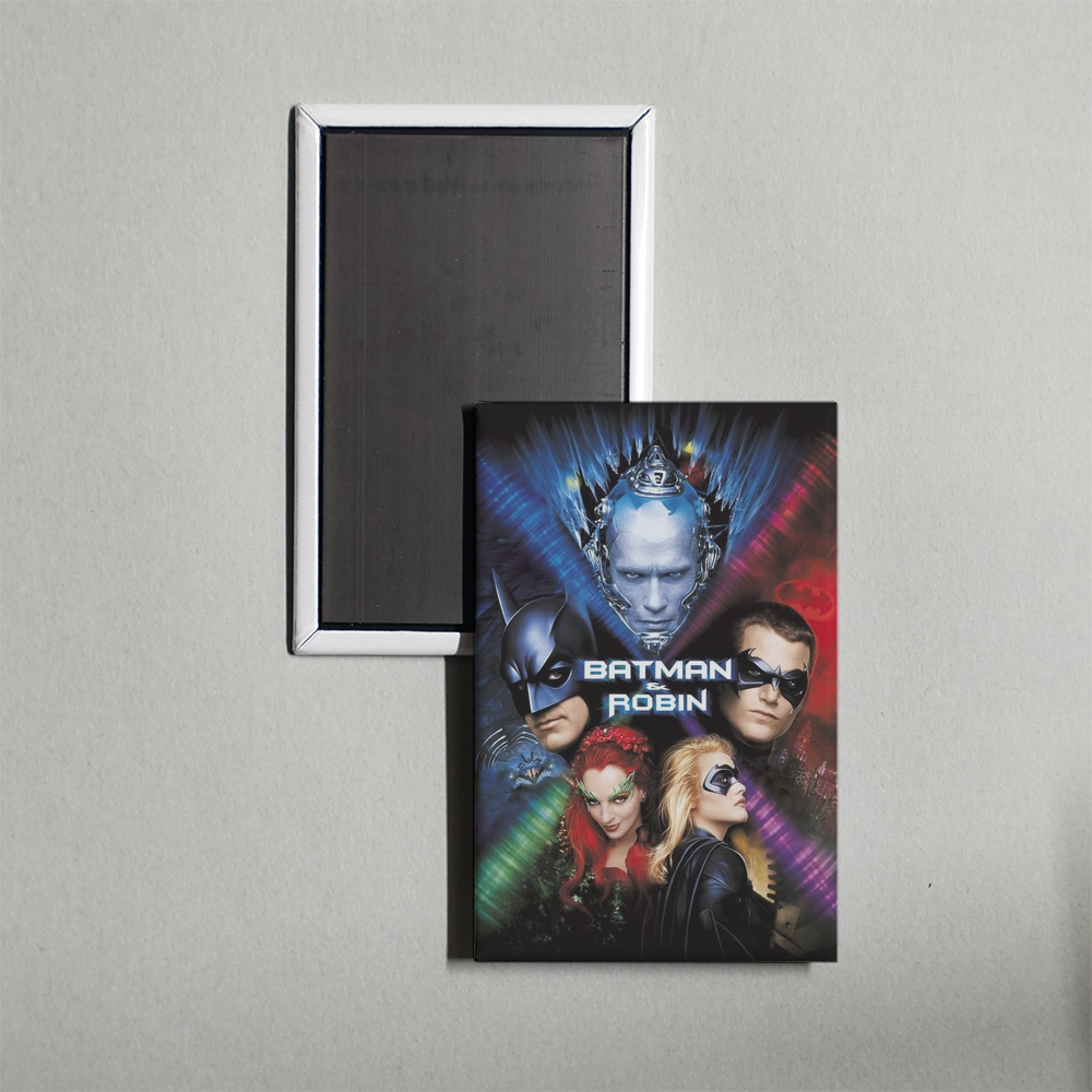 Batman & Robin Mini Movie Fridge Magnet