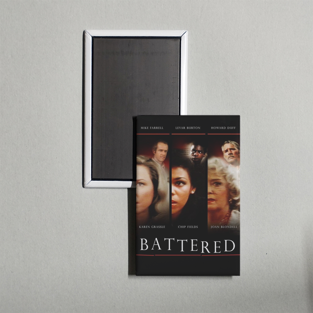 Battered Mini Movie Fridge Magnet