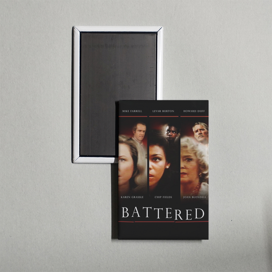 Battered Mini Movie Fridge Magnet