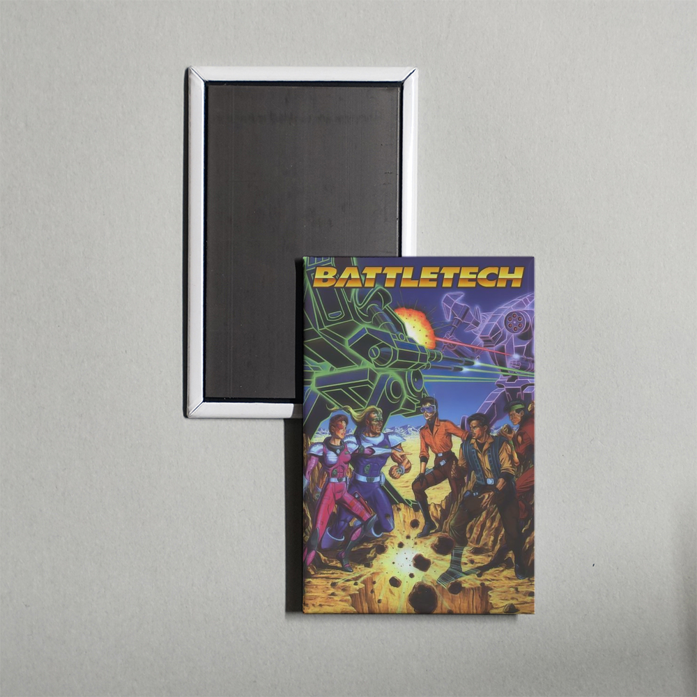 BattleTech The Animated Series TV Show Fridge Magnet