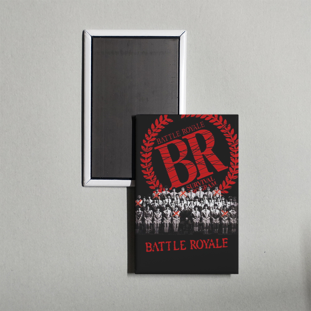 Battle Royale Mini Movie Fridge Magnet