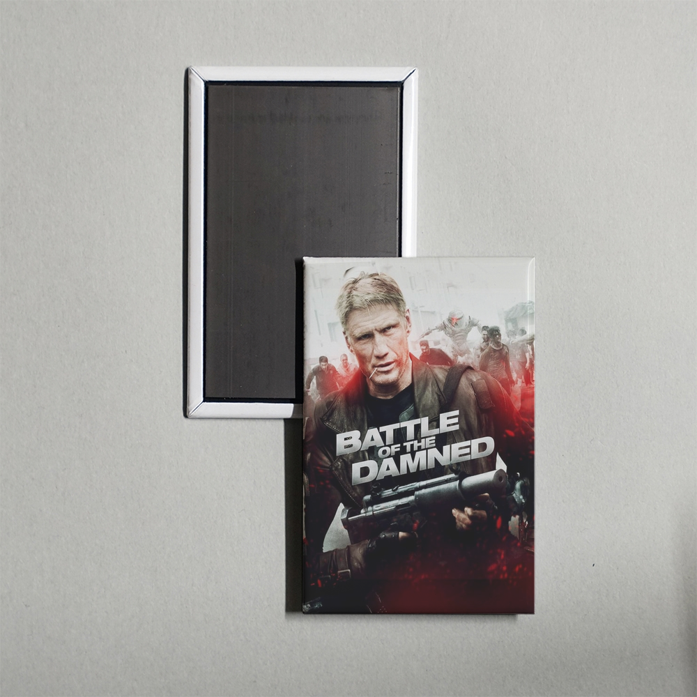 Battle of the Damned Mini Movie Fridge Magnet