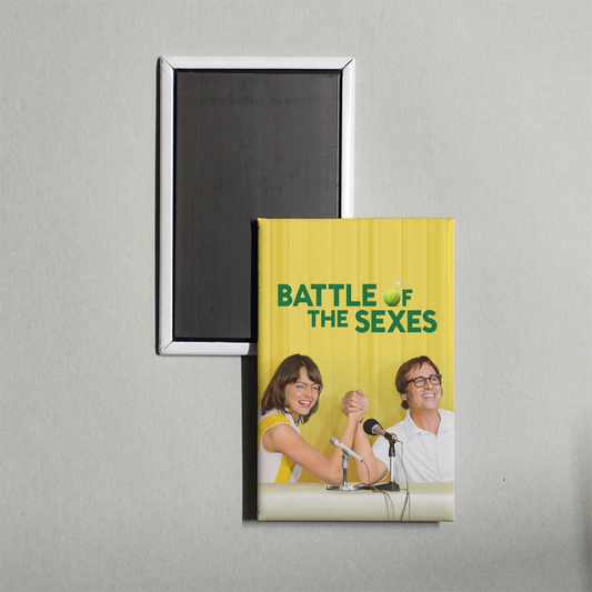 Battle of the Sexes Mini Movie Fridge Magnet
