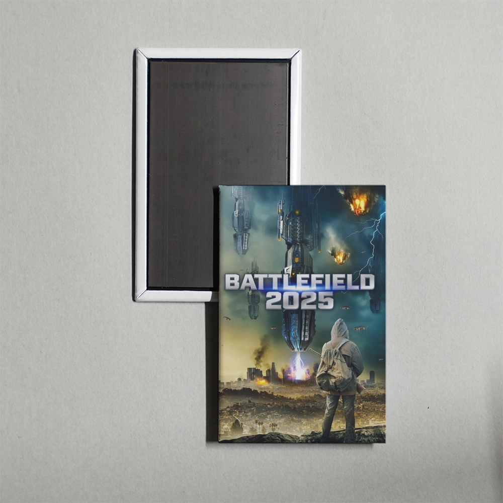 Battlefield 2025 Mini Movie Fridge Magnet