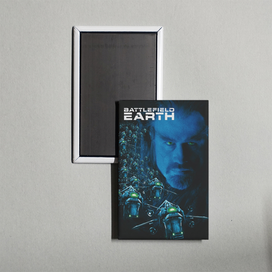 Battlefield Earth Mini Movie Fridge Magnet