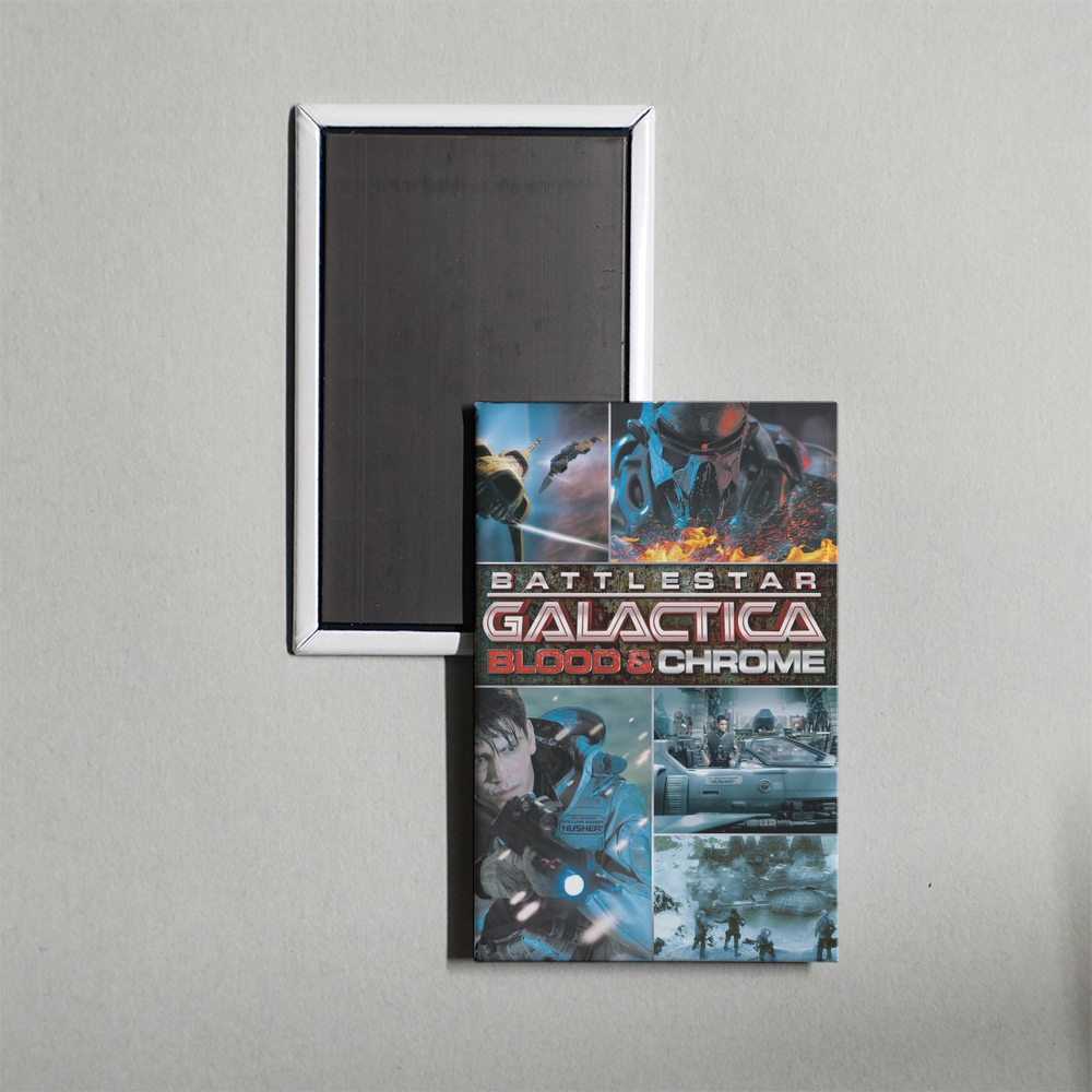 Battlestar Galactica Blood & Chrome TV Show Fridge Magnet