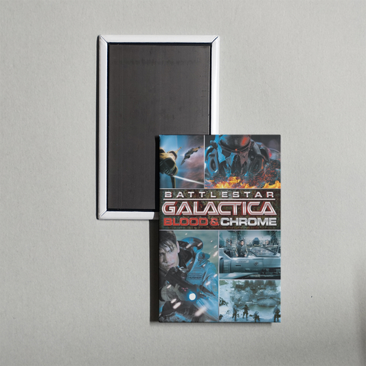 Battlestar Galactica Blood & Chrome TV Show Fridge Magnet