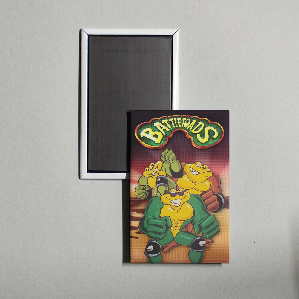 Battletoads TV Show Fridge Magnet