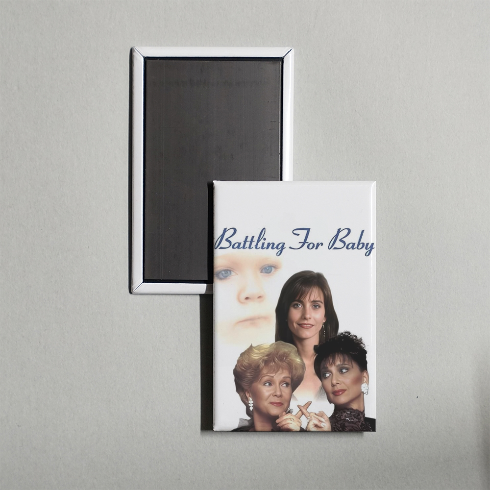 Battling for Baby Mini Movie Fridge Magnet