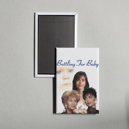 Battling for Baby Mini Movie Fridge Magnet