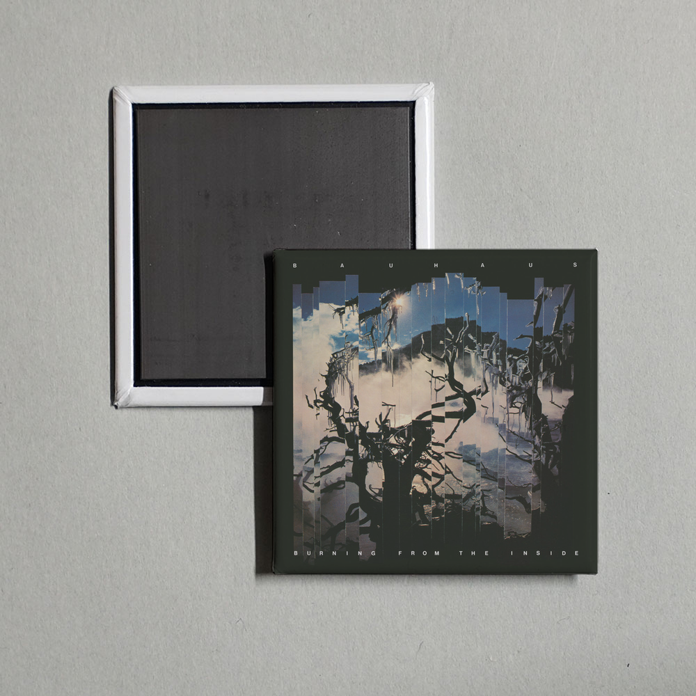 Bauhaus - Burning from the Inside Album Cover Fridge Magnet