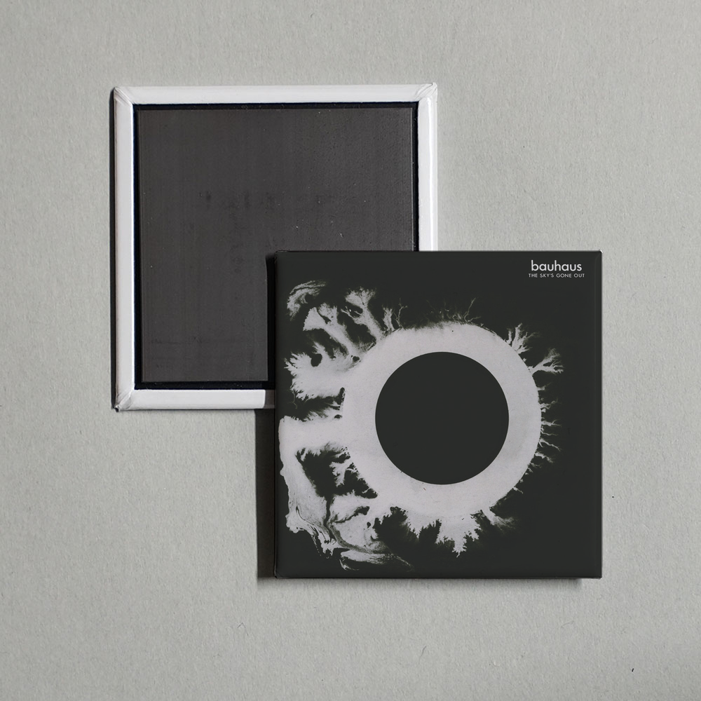 Bauhaus - The Sky's Gone Out Album Cover Fridge Magnet