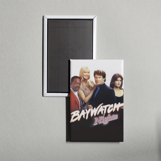 Baywatch Nights TV Show Fridge Magnet