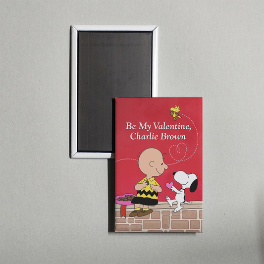 Be My Valentine, Charlie Brown Mini Movie Fridge Magnet