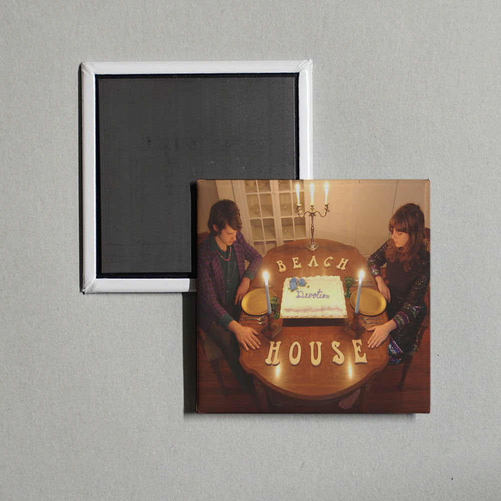 Beach House - Devotion Album Cover Fridge Magnet