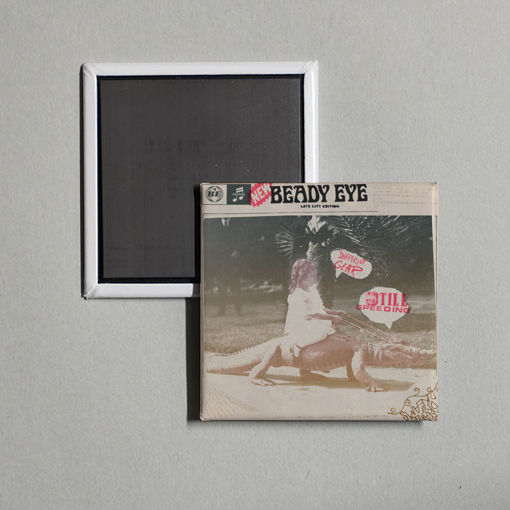 Beady Eye - Different Gear, Still Speeding Album Cover Fridge Magnet