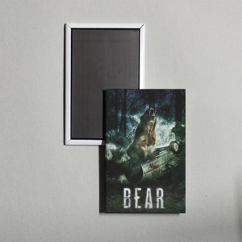Bear Mini Movie Fridge Magnet
