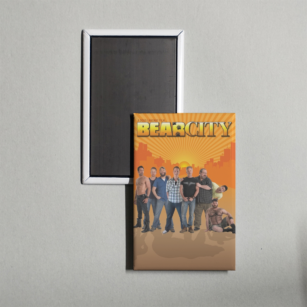 BearCity Mini Movie Fridge Magnet