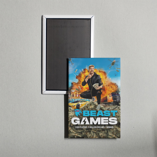 Beast Games TV Show Fridge Magnet