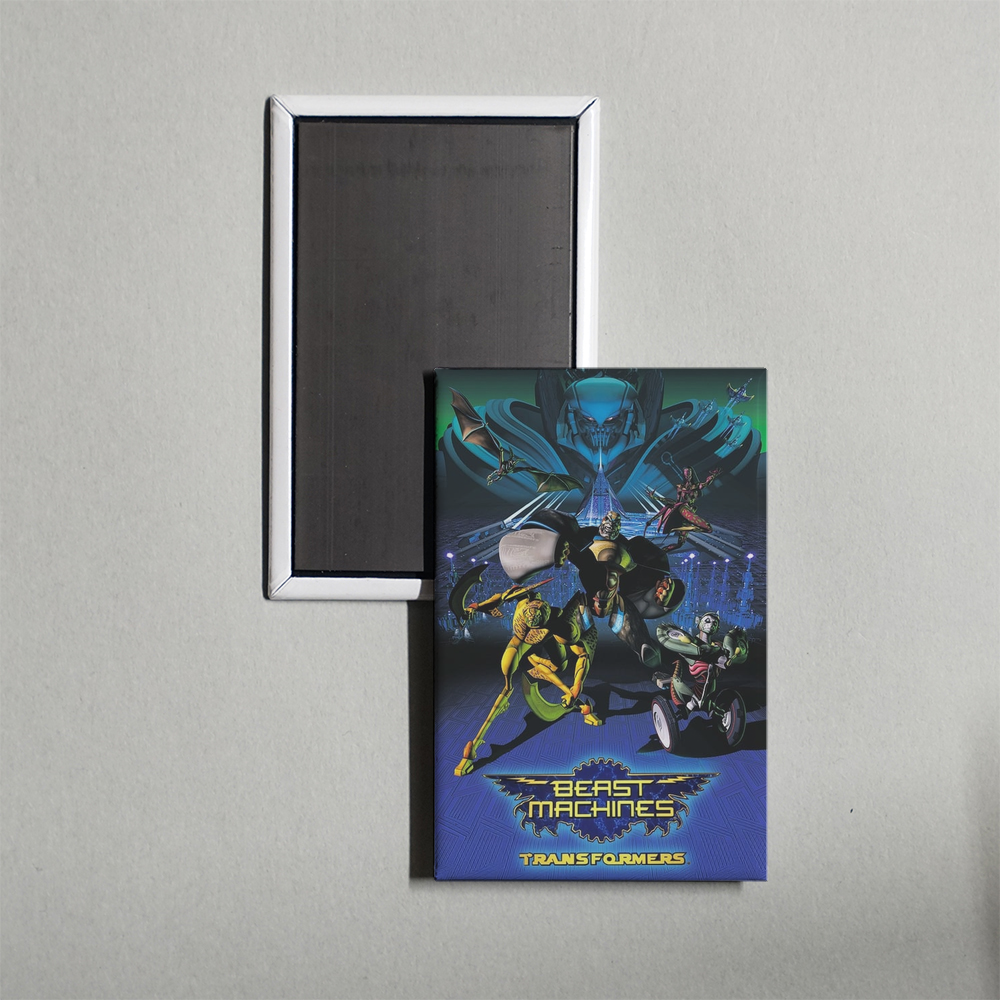 Beast Machines Transformers TV Show Fridge Magnet