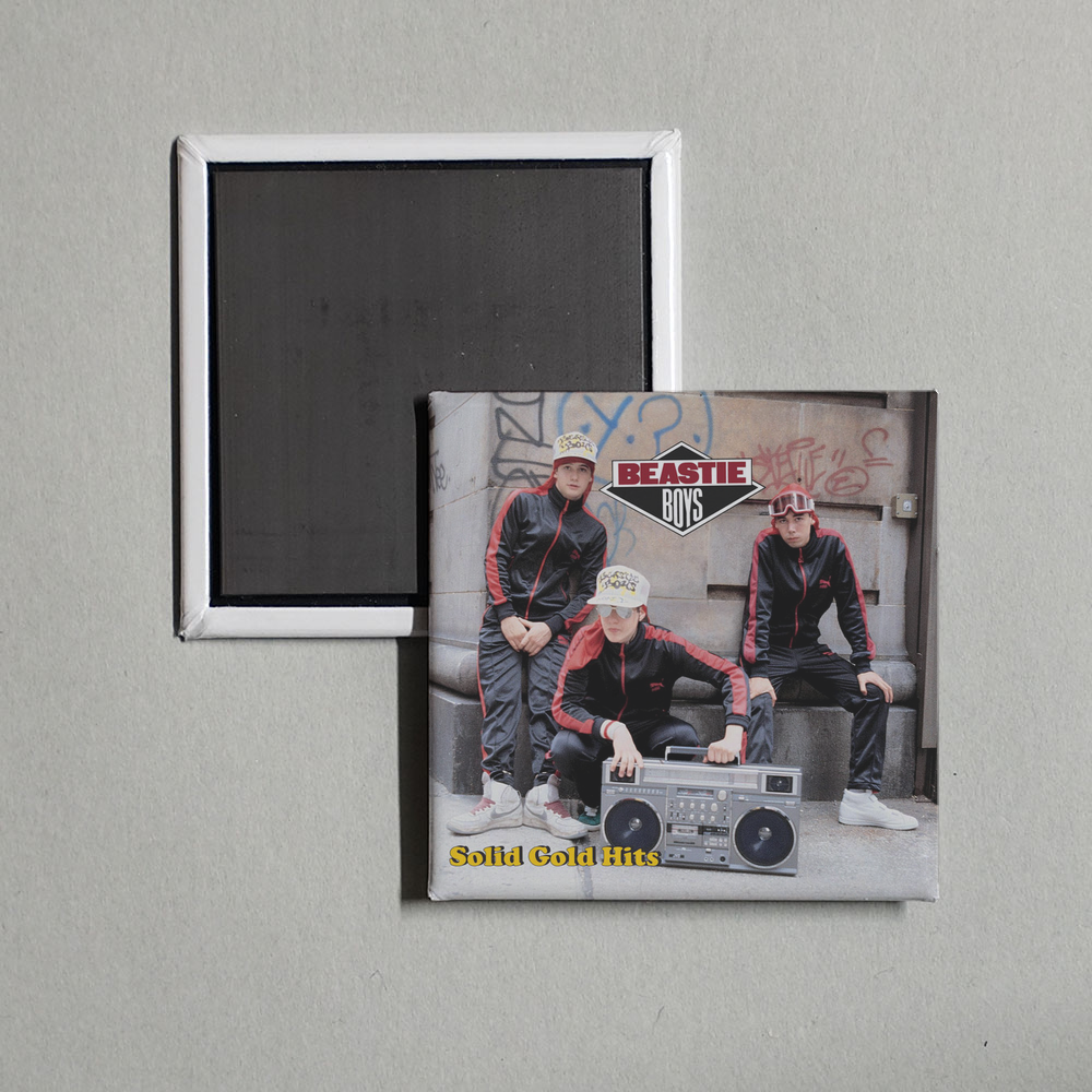 Beastie Boys - Solid Gold Hits Album Cover Fridge Magnet