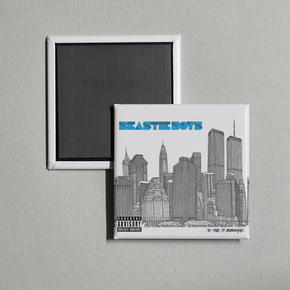Beastie Boys - To The 5 Boroughs Album Cover Fridge Magnet