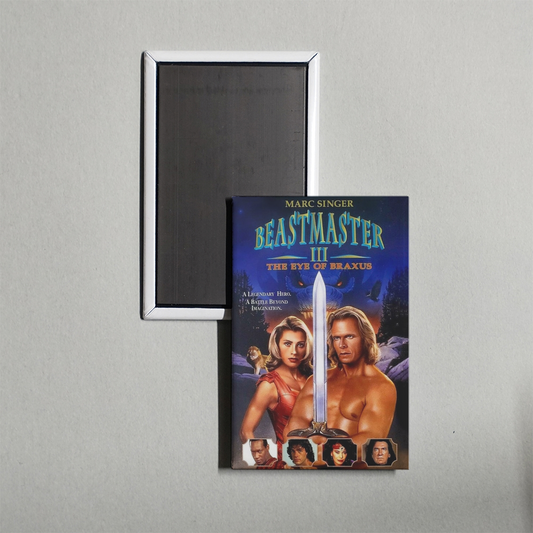Beastmaster III The Eye of Braxus Mini Movie Fridge Magnet
