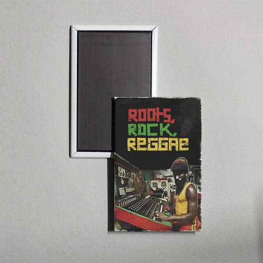 Beats of the Heart Roots Rock Reggae Mini Movie Fridge Magnet