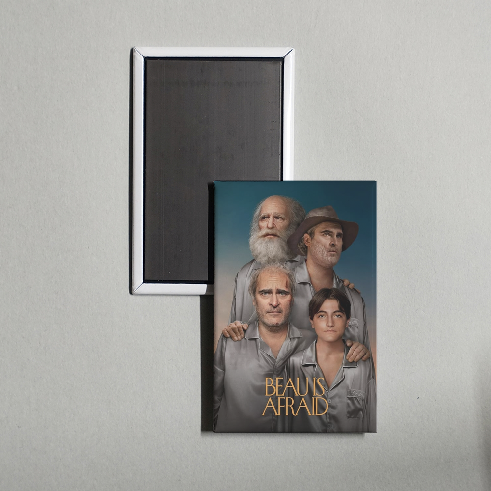 Beau Is Afraid Mini Movie Fridge Magnet